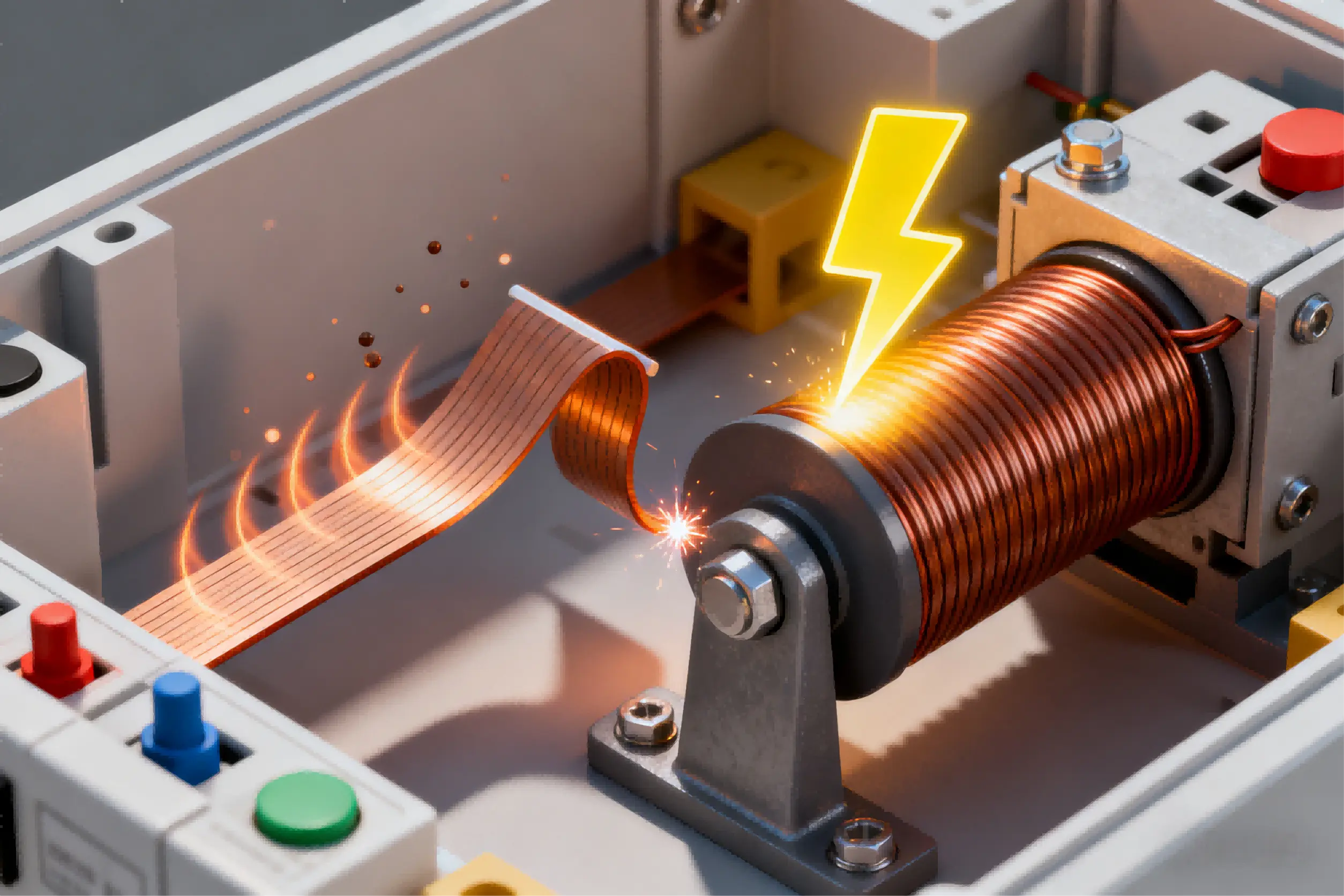 diagrammatic close-up inside