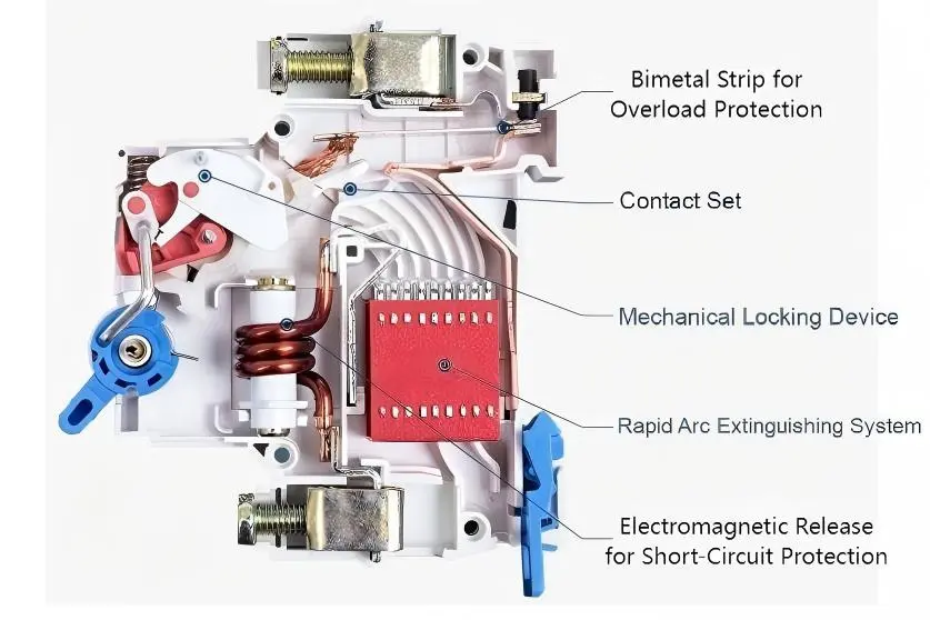 cross-section diagram