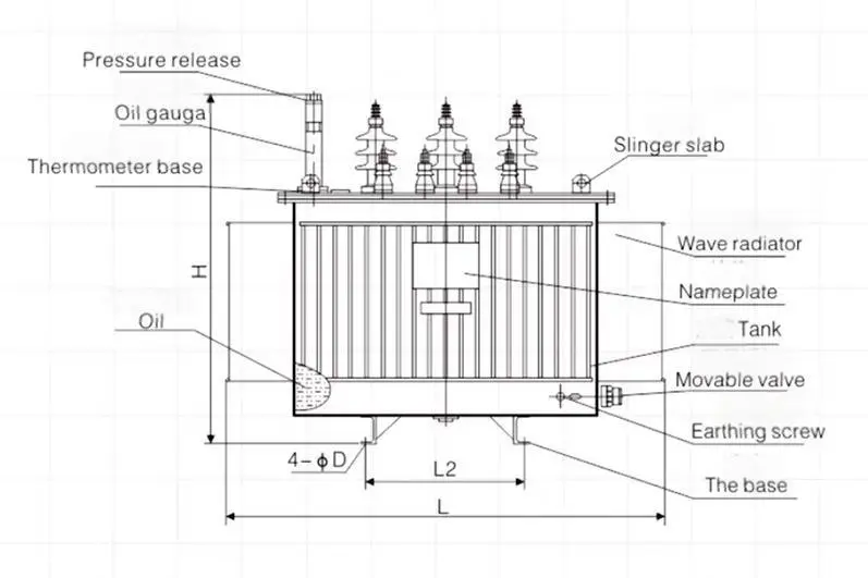 S13-M-hermetically-sealed-transformer-structure-diagram-labeled-components