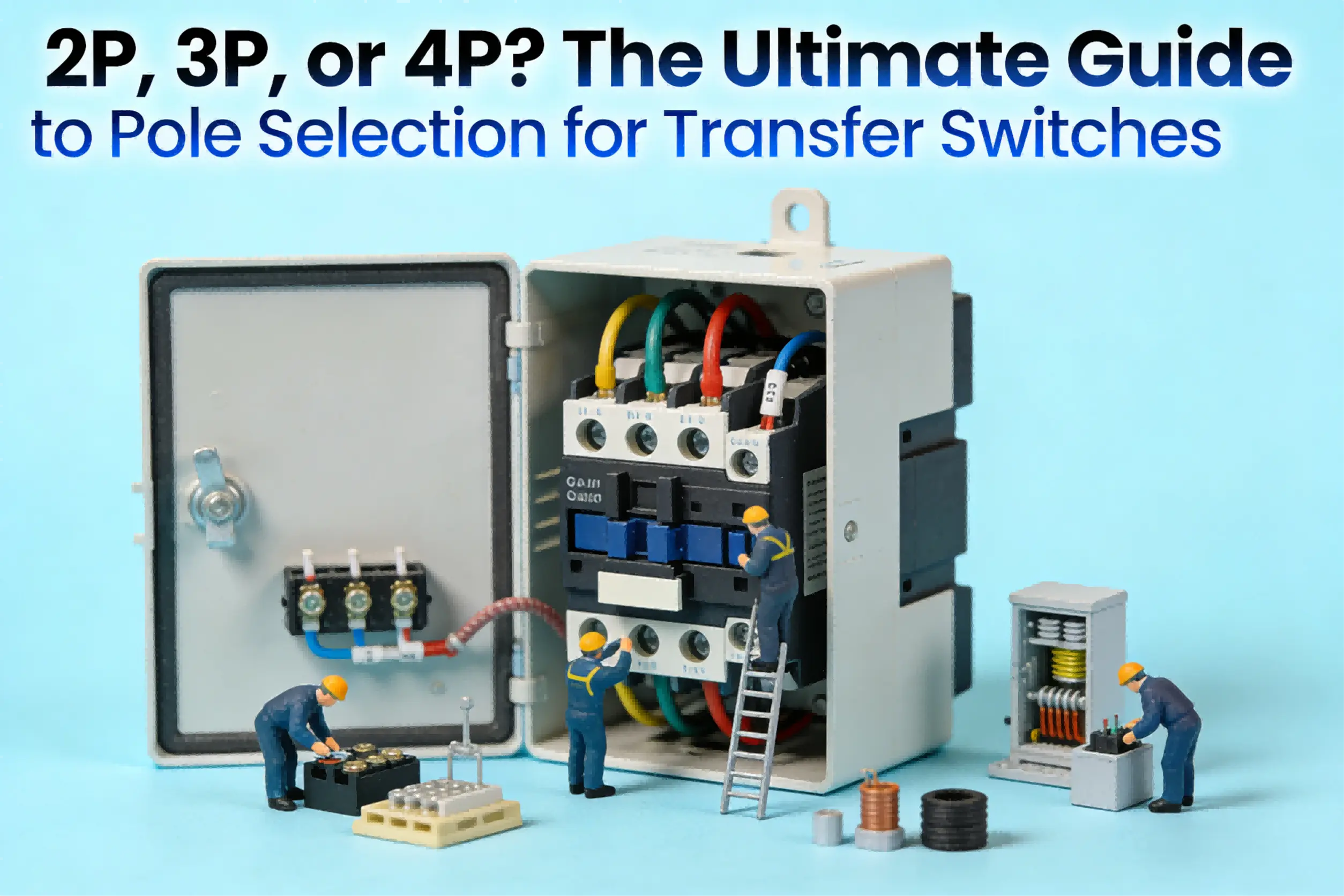 2P, 3P, or 4P? The Ultimate Guide to Pole Selection for Transfer Switches